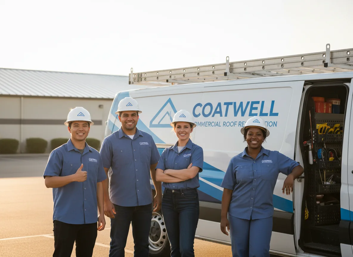 Commercial roof coating company in Seaside, OR